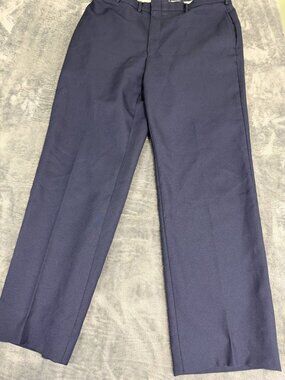 Bremen-Bowdon Mens Navy USAF Certified Dress Pants Size 38
